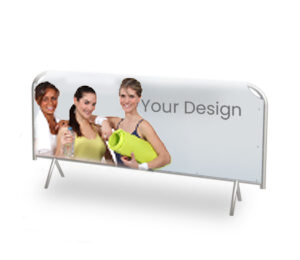 Tapahtuma-aitabanneri - Yleisöaitahuppu Polyester 200 x 160 cm-printtitehdas fi