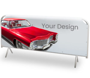 Tapahtuma-aitabanneri Yleisöaitahuppu Stretch 250 x 200 cm printtitehdas fi