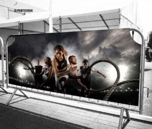 Tapahtuma-aitahuput / Yleisöaitabannerit